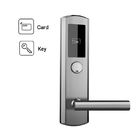 SUS304 Smart Rfid Hotel Lock System Key Card سیستم دستگیره درب الکترونیکی سیستم هتل
