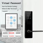 قفل درب فولادی ضد زنگ IOS هوشمند 75 میلی متر TT قفل رمز الکترونیکی