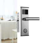 قفل الکترونیکی هتل فولادی ضد زنگ 240 میلیمتری 4.8V قفل کارت درب هتل