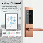 کنترل از راه دور قفل درب صفحه کلید وای فای سیاه جنس فولاد ضد زنگ