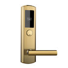 قفل درب هوشمند هتل 125KHz نقره ای سیستم کارت کلید هتل Rfid 13.56MHz