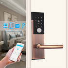 قفل دیجیتالی درب بدون کلید با ضخامت 45 میلی متر DC6V AA قلیایی برای هتل خانگی