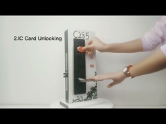 FCC Bluetooth Password Door Locks ANSI Smart Card Door Lock
