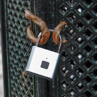 قفل هوشمند ترکیبی دروازه بیرونی با ضد آب بیومتریک بدون کلید برای قفسه و ذخیره سازی