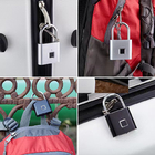 قفل هوشمند مینی با تک لمسی قفل هوشمند امنیتی بدون کلید برای کیف های دستی