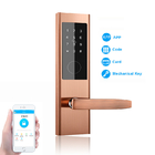 صفحه کلید دیجیتال الکترونیکی آپارتمان قفل درب هوشمند برای AirBNB خانه