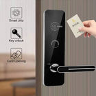 قفل درب کارت کلید هوشمند RFID هتل آلیاژ روی با نرم افزار رایگان