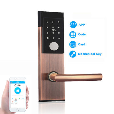 اپلیکیشن TTlock با صفحه لمسی Smart Keypad در قفل برای آپارتمان دفتر خانگی