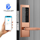 کارت هوشمند فولاد ضد زنگ رمز عبور آپارتمان قفل درب هوشمند با برنامه TTlock