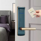 3 رنگ اختیاری قفل درب هوشمند هتل بدون کلید با کارت سوئیپ
