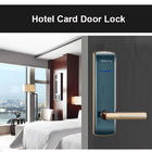 قفل درب زنک آلیاژ سیاه رنگ هوشمند کلید کارت برای هتل هتل Airbnb