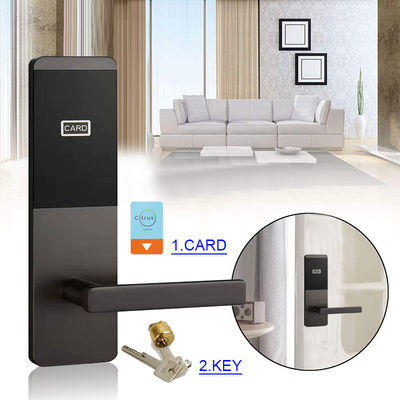 درب چوبی Rfid هتل کلید کارت قفل درب با نرم افزار مدیریت کامپیوتر رایگان