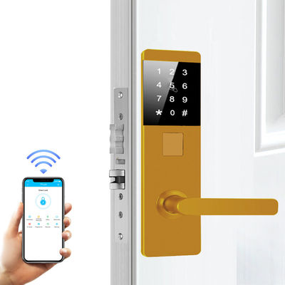 قفل آلومینیوم آلیاژ TTlock Password قفل درب هوشمند الکترونیکی برای آپارتمان دفتر خانگی