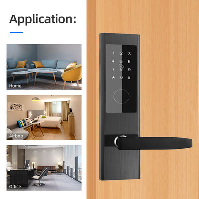 TTlock اپلیکیشن کنترل شده بدون کلید قفل درب دیجیتال آپارتمان قفل درب هوشمند