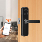 قفل هوشمند اثرانگشت صفحه کلید Tuya برنامه WIFI DC6V برای خانه