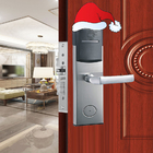 قفل درب هتل الکترونیکی 6 ولت RFID مخفی ANSI Mortise 4xAA باتری