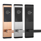قفل درب هوشمند الکترونیکی کارت RFID سیاه رنگ برای هتل