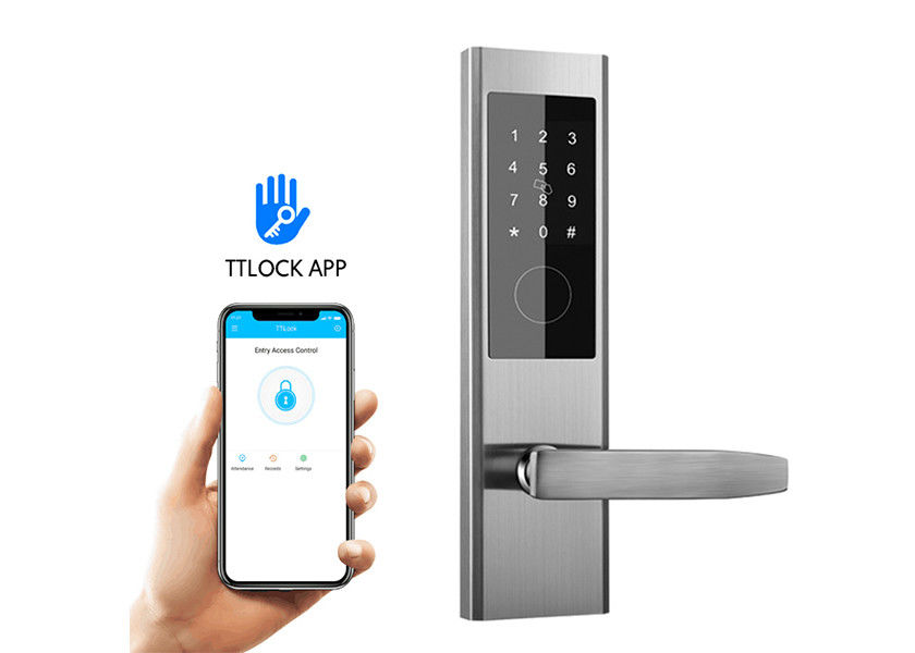 Tamper Alarm Apartment قفل درب هوشمند M1 سیستم قفل درب بیومتریک